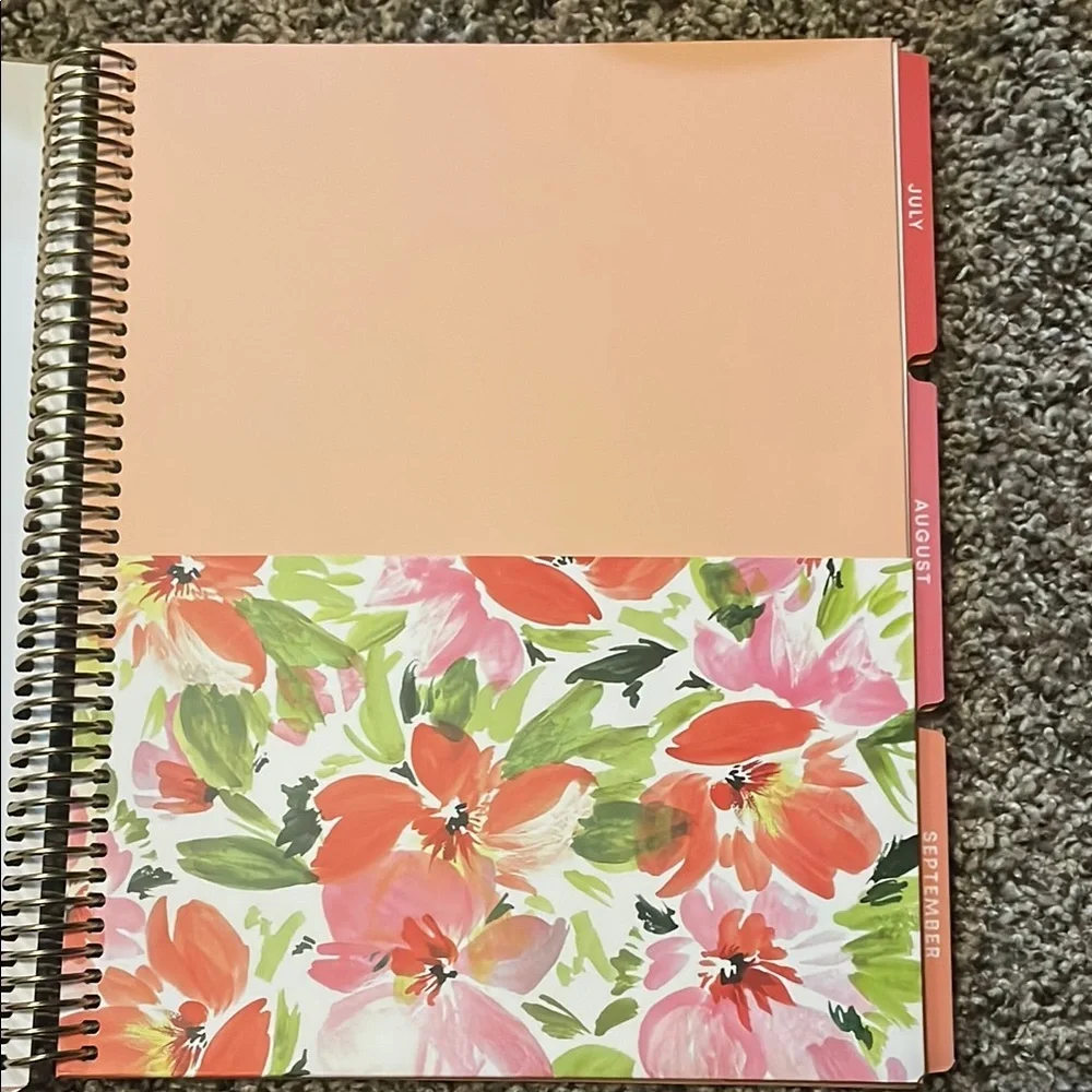 Floral Home Office Calendar